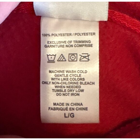 NHL Montreal Canadiens Red Hoodie Sweatshirt L/G  Official Licensed Product NWT - Picture 6 of 7